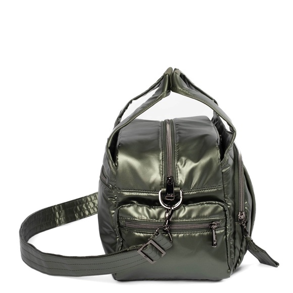 Lug Rumble Satchel Metallic Olive - Picture 3 of 13